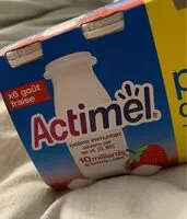 Mängden socker i Actimel fraise