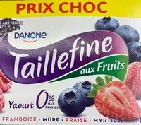 Mängden socker i Taillefine aux fruits rouges