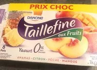 Mängden socker i Taillefine aux fruits