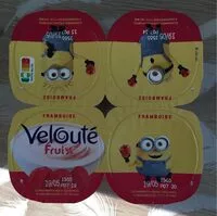 Mängden socker i Velouté fruix framboise