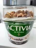 Mängden socker i Activia mix  and go