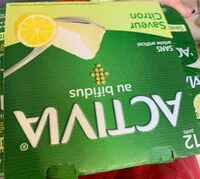 Mängden socker i Activia Saveur Citron