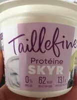 Mängden socker i Taillefine skyr