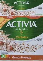 Mängden socker i Spécialité laitière bifidus céréales quinoa noisettes