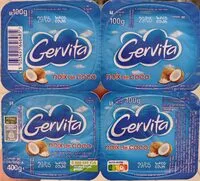 Mängden socker i Gervita noix de coco
