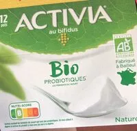 Mängden socker i Activia au bifidus
