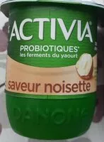 Mängden socker i Activia saveur noisette