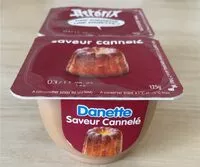 Mängden socker i Danette canneles