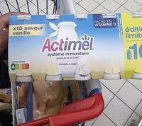 Mängden socker i Actimel