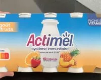 Mängden socker i Actimel