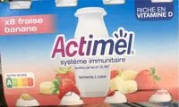 Mängden socker i Actimel
