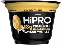 Mängden socker i Hipro crème dessert vanille