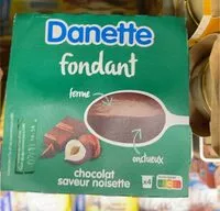 Mängden socker i Danette fondant chocolat saveur noisette