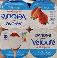 Mängden socker i Veloutés sur lit de fraises