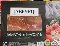 Mängden socker i Jambon de bayonne