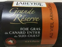Mängden socker i Foie gras de canard entier du Sud-Ouest