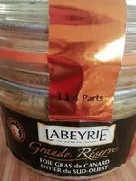 Mängden socker i Foie gras de canard entier du sud-ouest