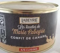 Mängden socker i confit de canard