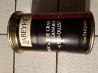 Mängden socker i Bloc foie gras canard