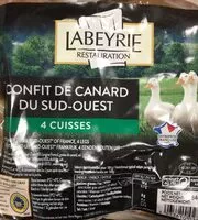 Mängden socker i Confit de canard du sud-ouest