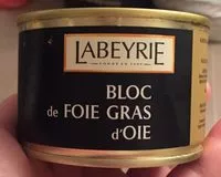 Mängden socker i Bloc de foie gras d'oie