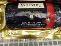 Mängden socker i Bloc de Foie Gras de canard du sud-ouest