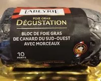 Mängden socker i Labeyrie foie gras Dégustation