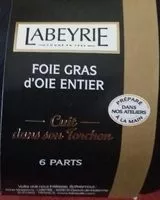 Mängden socker i Foie gras d'oie entier