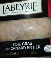Mängden socker i Foie gras de canard entier cuit à l'étouffé