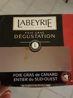 Mängden socker i foie gras de canard entier du sud ouest