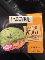 Mängden socker i émincés de poulet et mousseline de petit pois