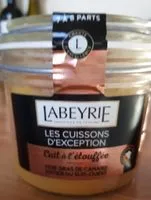 Mängden socker i Foie gras de canard entier