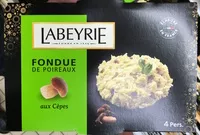 Mängden socker i Fondue de Poireaux aux Cèpes