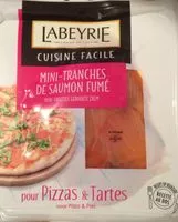 Mängden socker i Mini-Tranches de Saumon Fumé