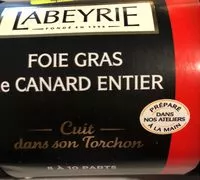 Mängden socker i Foie gras de canard entier