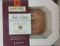 Mängden socker i Foie Gras Qualité Traiteur