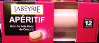Mängden socker i Apéritif Bloc de foie gras de Canard