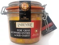 Mängden socker i Foie gras de canard entier du Sud-Ouest