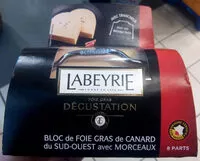 Mängden socker i Bloc de foie gras de canard du sud-ouest avec morceaux