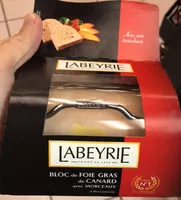 Mängden socker i Bloc de Foie Gras de Canard