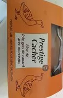 Mängden socker i Bloc de foie gras de canard avec morceaux