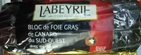 Mängden socker i Bloc de foie gras de canard du Sud-Ouest avec morceaux