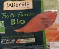 Mängden socker i Truite fumée bio