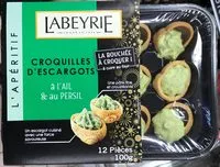 Mängden socker i L'Apéritif Croquilles d'Escargots à l'Ail & au Persil