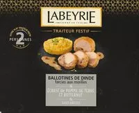 Mängden socker i Ballotines de dinde farcies aux morilles & écrasé de pomme de terre et butternut & sauce airelles