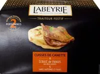 Mängden socker i Cuisses de canette & écrasé de panais aux carottes jaunes et oranges, sauce Sauternes et figues