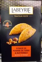 Mängden socker i Ecrasé de pomme de terre & Butternut aux éclats de châtaigne