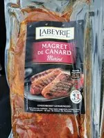 Mängden socker i Magret de canard mariné