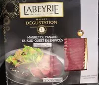 Mängden socker i Magret de canard du sud ouest en émincés