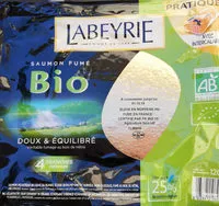 Mängden socker i SAUMON ATLANTIQUE BIO FUME 4 TRANCHES